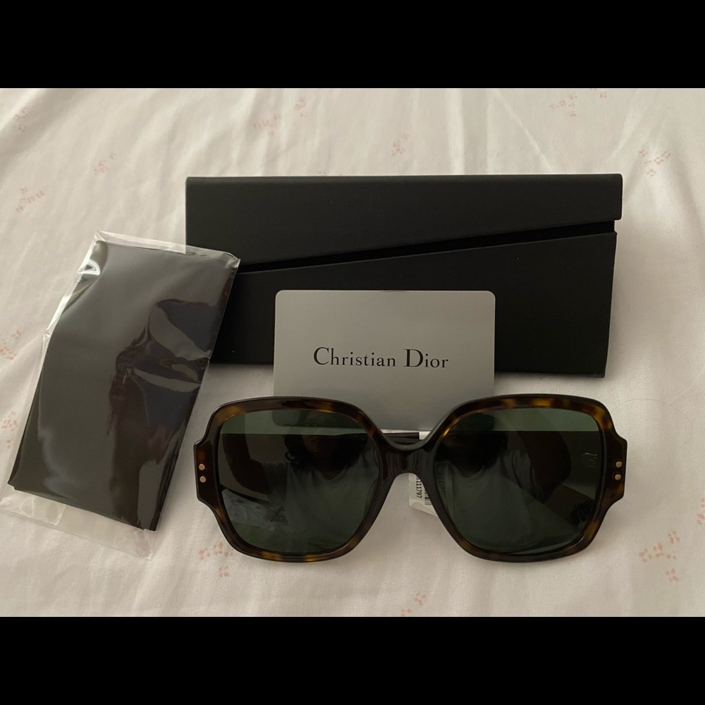 Christian Dior Lady Dior 57mm sunglasses.